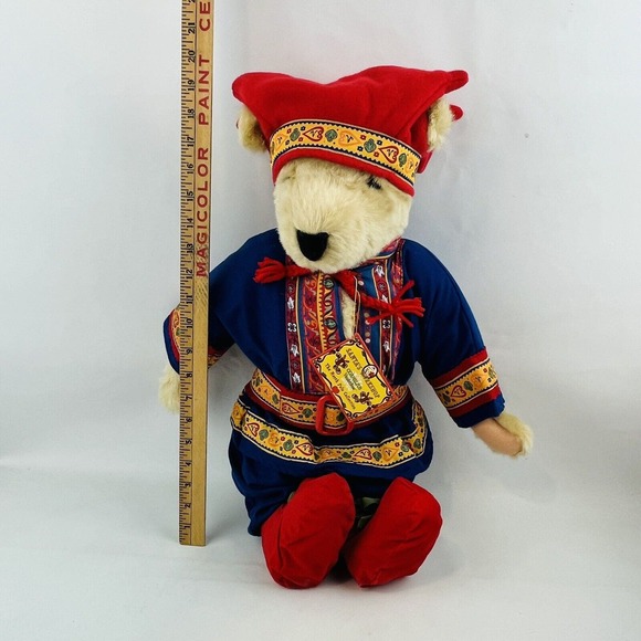 Santa's Workshop Cornelius Vanderbear Plush‎ Bear 20" North Pole NABCO 1993 Flaw - Picture 4 of 5